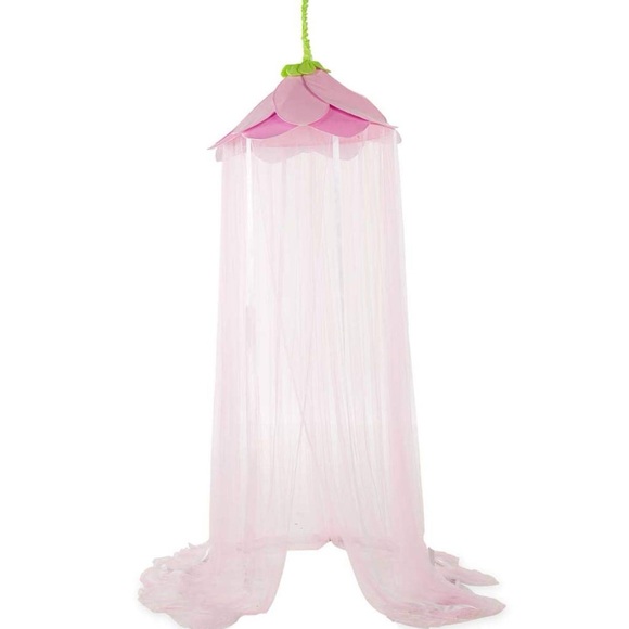 Hearthsong Pink and Yellow Secret Garden Hideaway & Flower Pillow - Picture 7 of 7